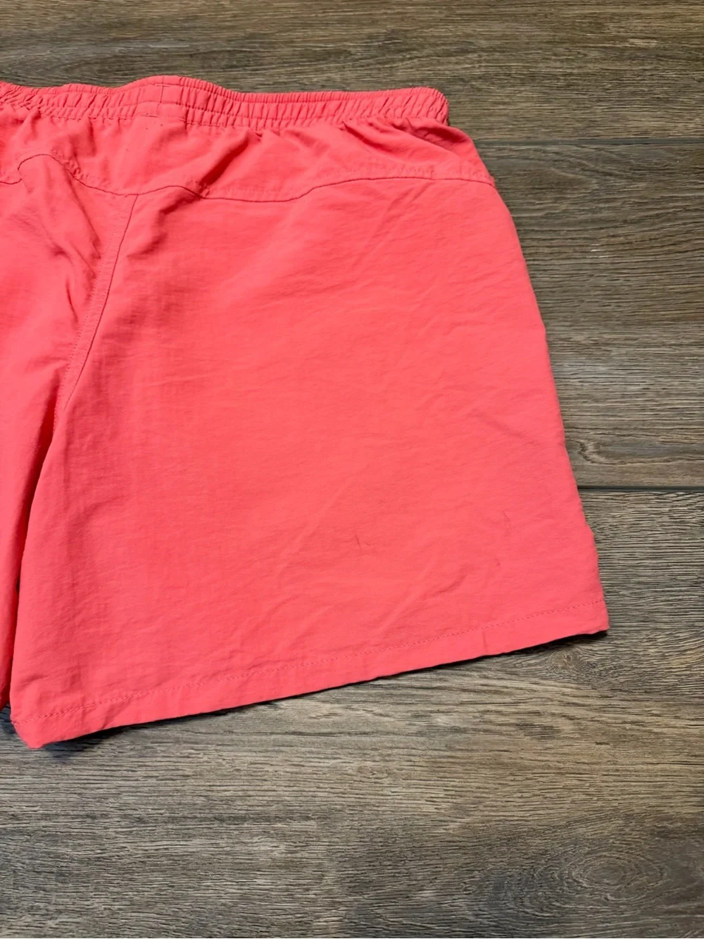 Patagonia Coral Pink Elastic-Waist Women’s Athletic Shorts